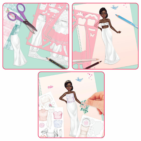 TOPModel Create your Wedding Special Kleurboek - Foto 6