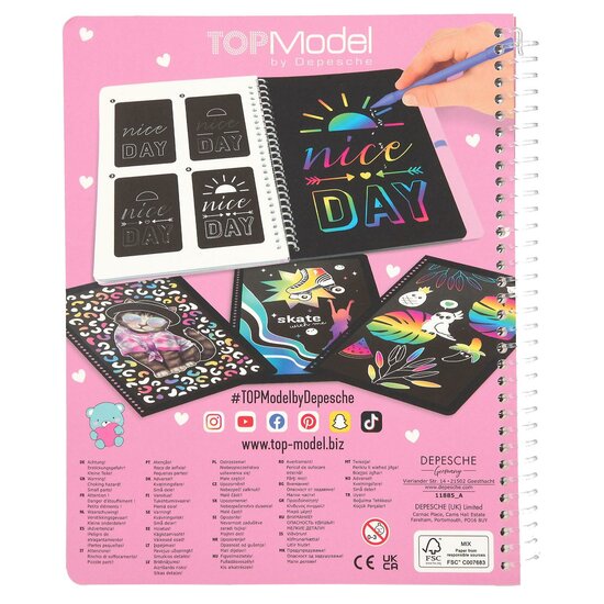 TOPModel Magisch Scratch Boek - Foto 7
