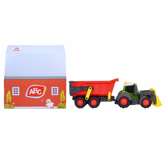 ABC Fendti Tractor met Aanhanger en Boerderij - Foto 5