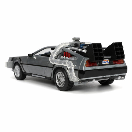 Jada Die-Cast Time Machine Back to the Future 1 Auto 1:24 - Foto 7