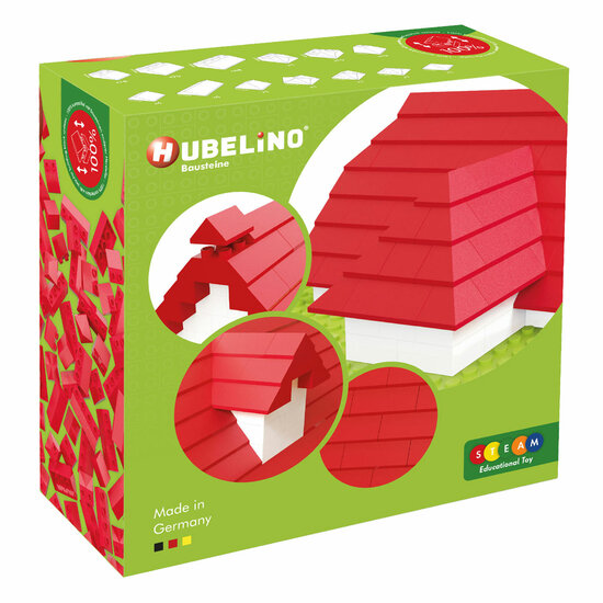 Hubelino Dakpannenset Bouwblokjes - 124dlg. - Foto 9