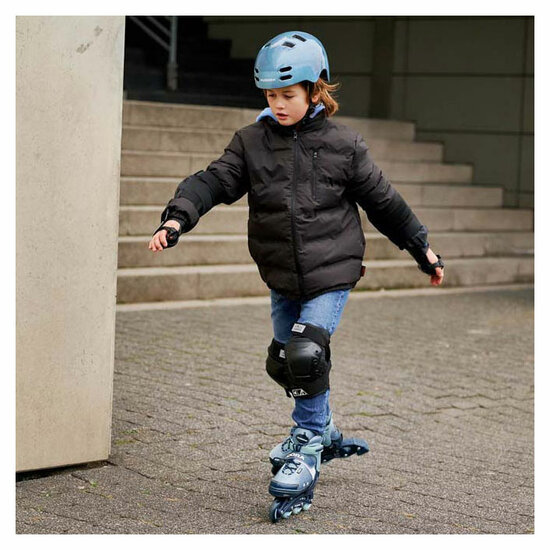HUDORA Skeelers Leon 2.0 Ocean Blauw, Maat 33-36 - Foto 8