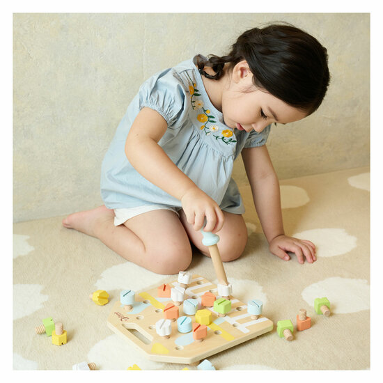 Classic World Houten Schroefbord Coordinatie Spel, 27dlg. - Foto 9