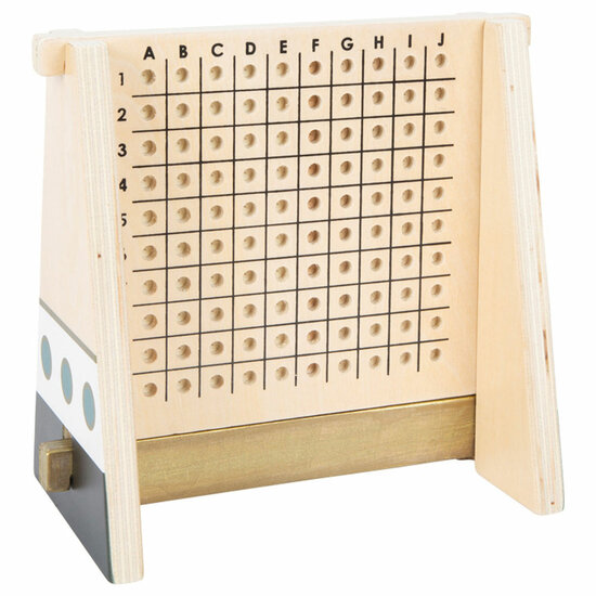 Small Foot  -  Houten Strategie Spel Slag om de Schepen - Foto 9