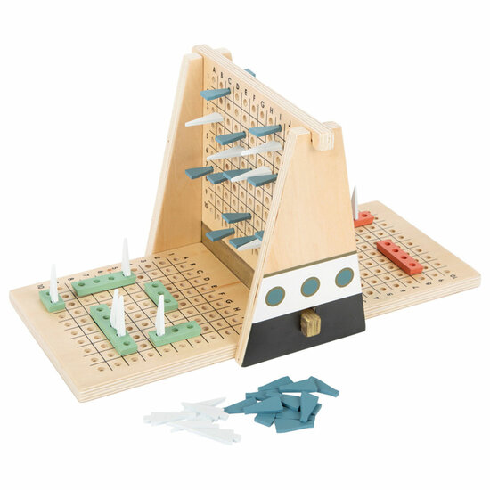 Small Foot  -  Houten Strategie Spel Slag om de Schepen - Foto 14