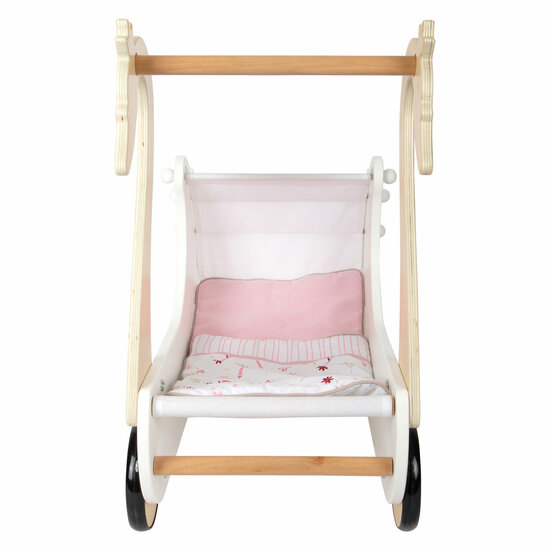 Small Foot - Houten Poppenwagen Zwaan - Foto 5