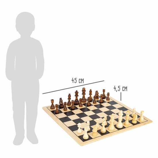 Small Foot - Houten Schaak en Damspel XL - Foto 7