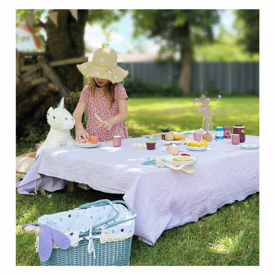 Small Foot - Picknickset met Houten Speeleten Tasty, 26dlg. - Foto 14