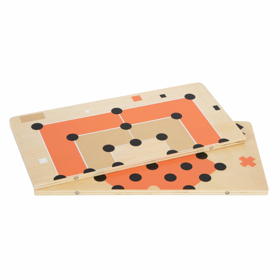 Small Foot - Houten Solitaire en Molenspel Gouden Editie - Foto 9