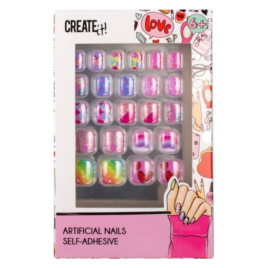 Create it! Kunstnagels Zelfklevend - Foto 5