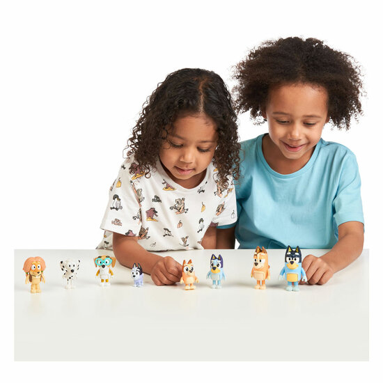 Bluey Speelfiguren Familie &amp; Vrienden, 8st. - Foto 5