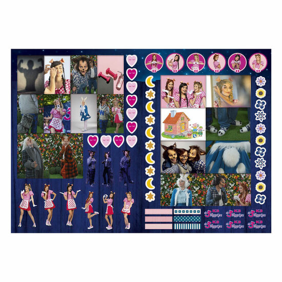 K3: 3 Biggetjes Fanboek met Stickers - Foto 8