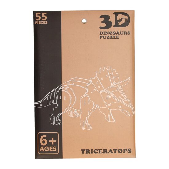 Houten 3D Puzzel Dinosaurus - Foto 5