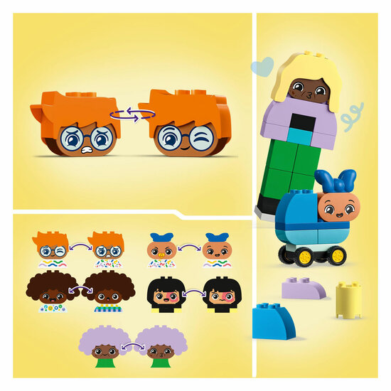LEGO DUPLO Town 10423 Mensen en Hun Emoties - Foto 5