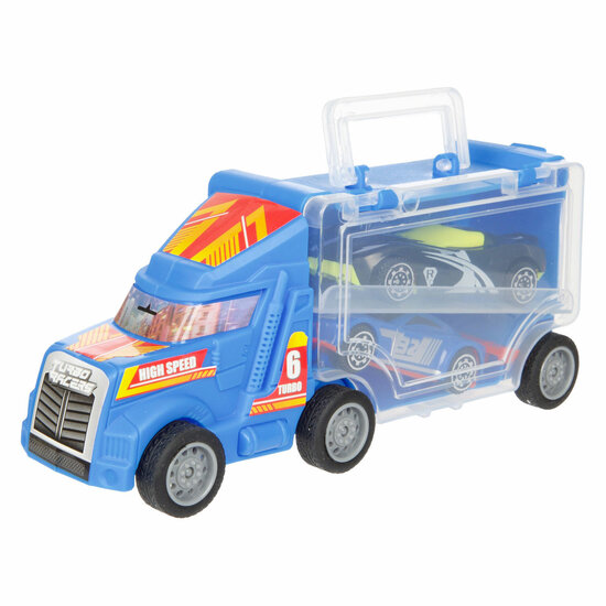 Turbo Racers Vrachtwagen met Raceauto's, 3dlg. - Foto 6