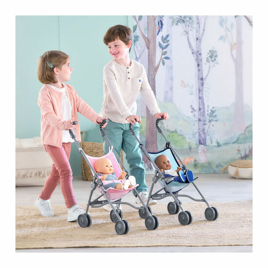 Corolle Mon Grand Poupon Poppenbuggy Roze - Foto 5