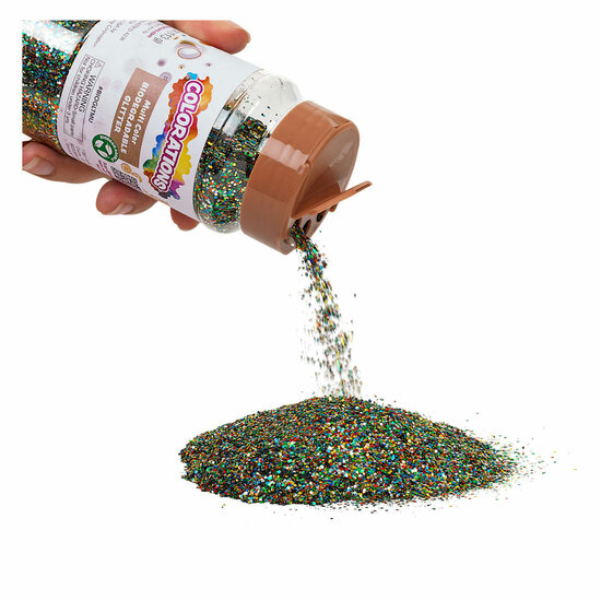 Colorations - Biologische Afbreekbare Glitter - Multi, 113 gram - Foto 9