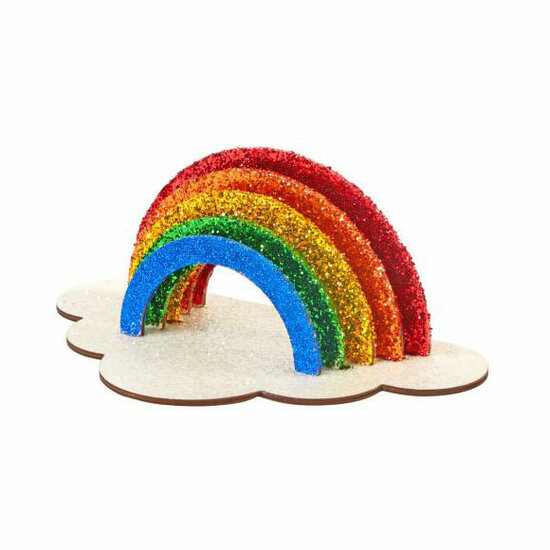 Colorations - Maak en Versier je Eigen Houten Regenboog, Set van 6 - Foto 7