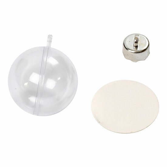 Deco Ballen Transparant 5cm, 10st. - Foto 5