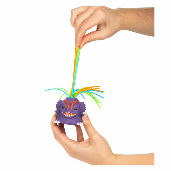 Fun Monster Met Trekbare Haren Met Geluid - Foto 9