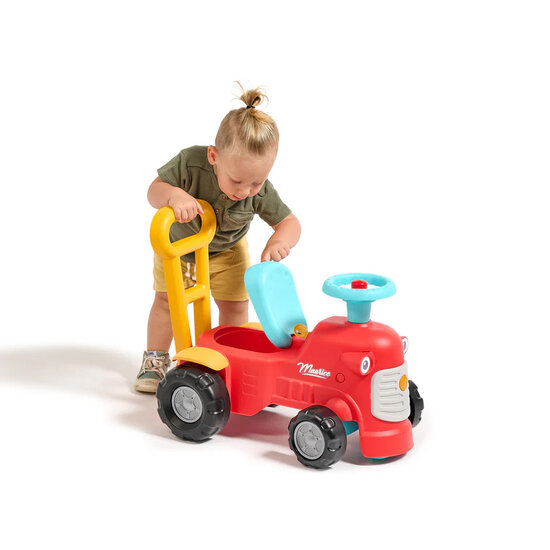 FALK Looptractor Maurice met Trailer Rood - Foto 6