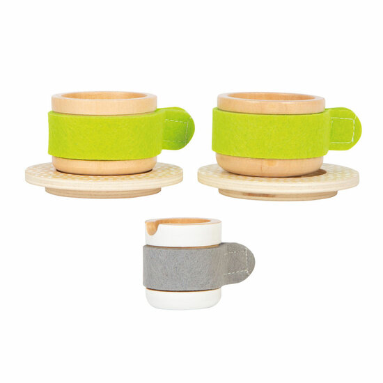 Small Foot - Houten Speelkeuken Koffie- en Theeservies - Foto 5