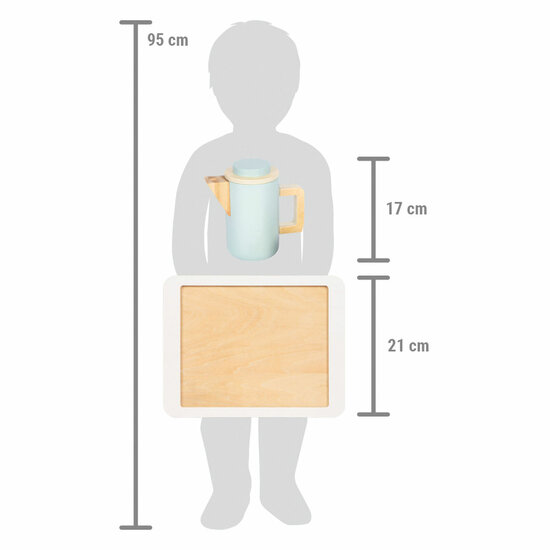 Small Foot - Houten Speelkeuken Koffie- en Theeservies - Foto 13