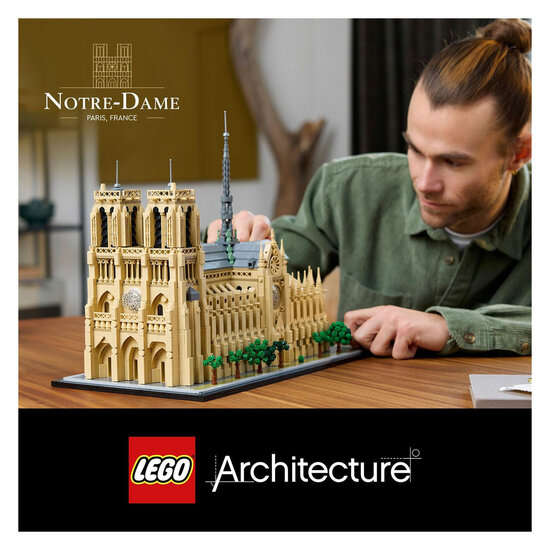 LEGO Architecture 21061 Notre-Dame van Parijs - Foto 6