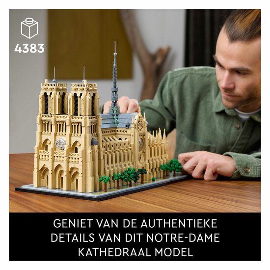 LEGO Architecture 21061 Notre-Dame van Parijs - Foto 7
