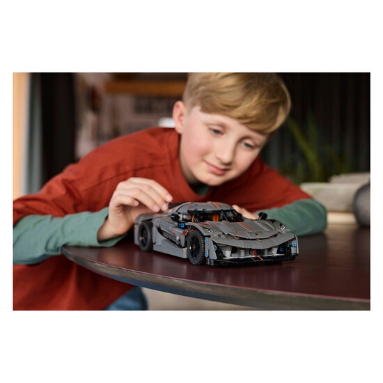 LEGO Technic 42173 Koenigsegg Jesko Absolut Grijze Hypercar - Foto 6