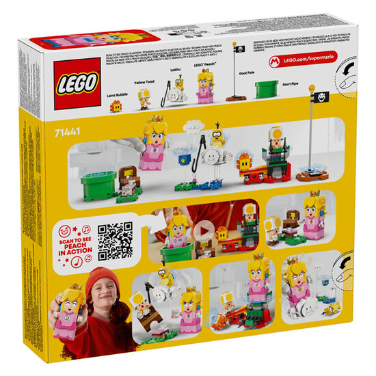 LEGO Super Mario 71441 Avonturen met Interactieve Lego Peach - Foto 6