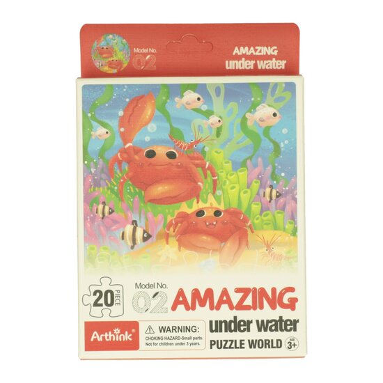 Mini Puzzel Onderwaterwereld, 20st. - Foto 6