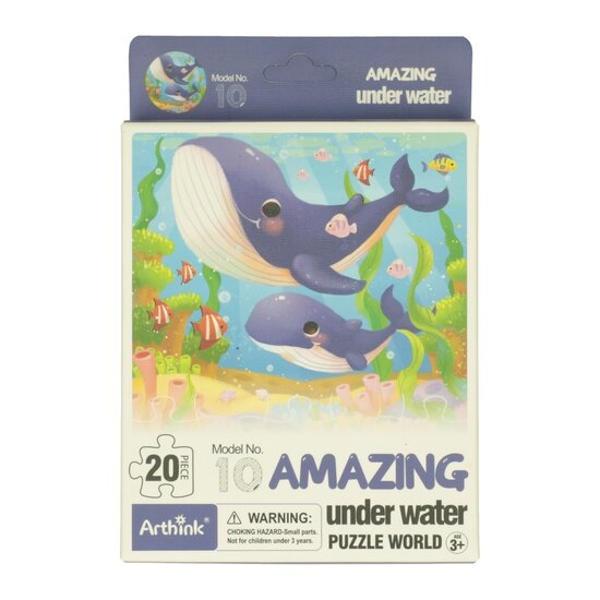 Mini Puzzel Onderwaterwereld, 20st. - Foto 11