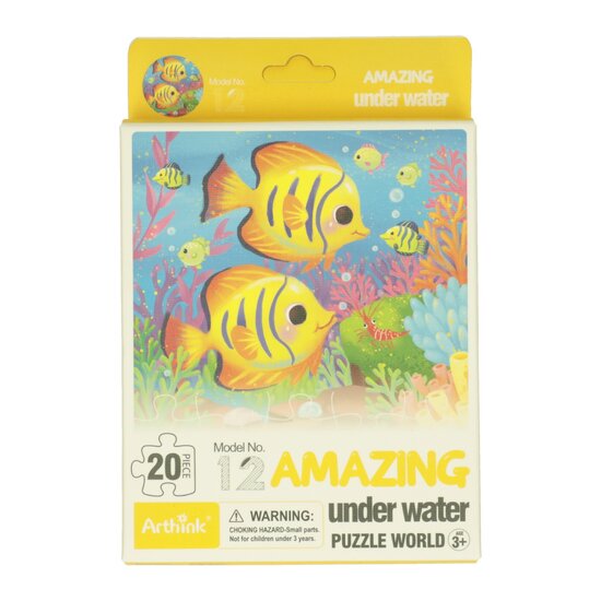 Mini Puzzel Onderwaterwereld, 20st. - Foto 13