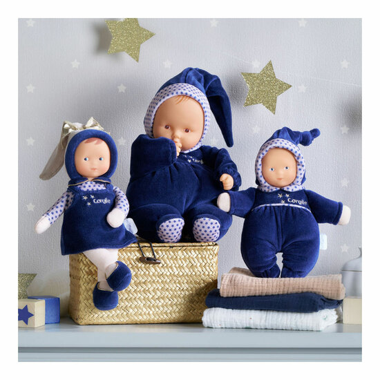 Corolle Mon Doudou Babidoux Navy Blue Starry Dreams Babypop, 20cm - Foto 5
