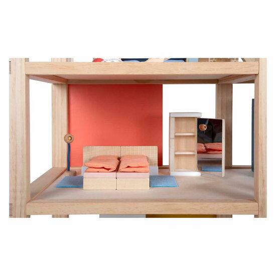 Small Foot - Houten Poppenhuis met Meubels - Foto 5