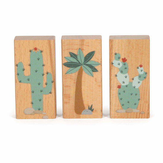 Small Foot - Houten Bouwblokken Dino, 50dlg. - Foto 10