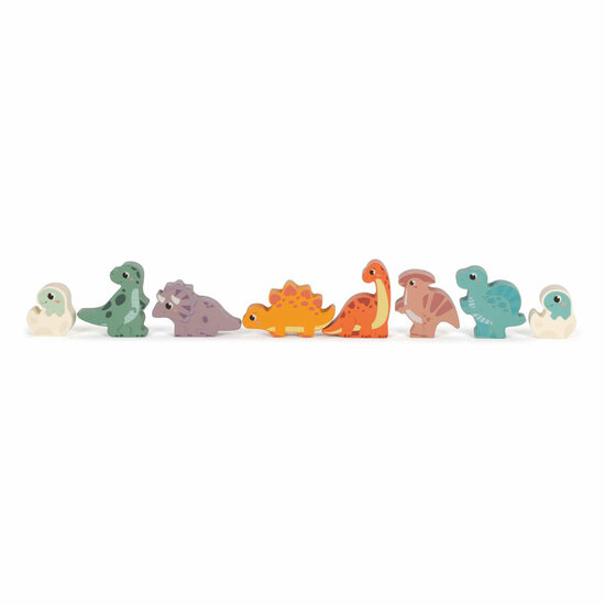 Small Foot - Houten Bouwblokken Dino, 50dlg. - Foto 13