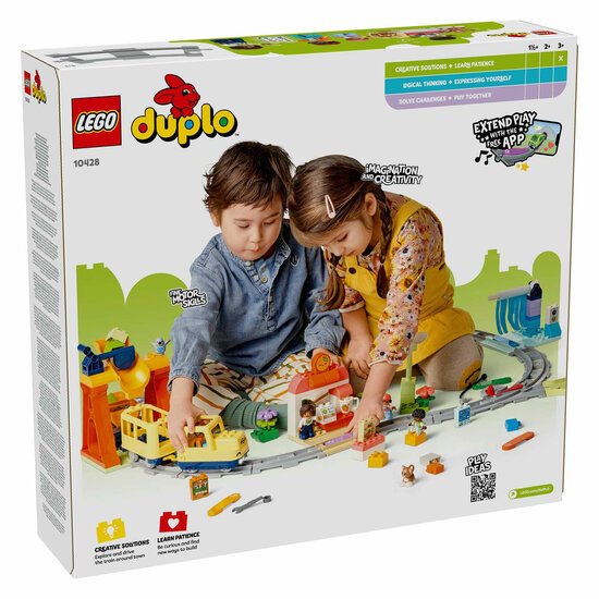 LEGO DUPLO Town 10428 Grote Interactieve Buurttrein - Foto 6