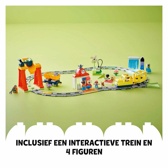 LEGO DUPLO Town 10428 Grote Interactieve Buurttrein - Foto 9