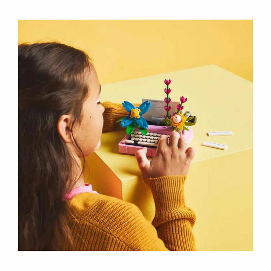 LEGO Creator 31169 Typemachine met Bloemen - Foto 6