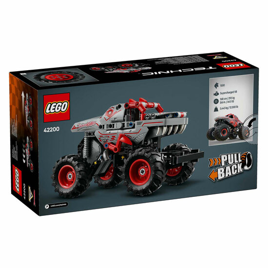 LEGO Technic 42200 Monster Jam Thunderroarus Pull-Back - Foto 7