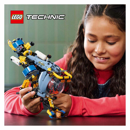 LEGO Technic 42201 Onderzeeer Voor Diepzeeonderzoek - Foto 9