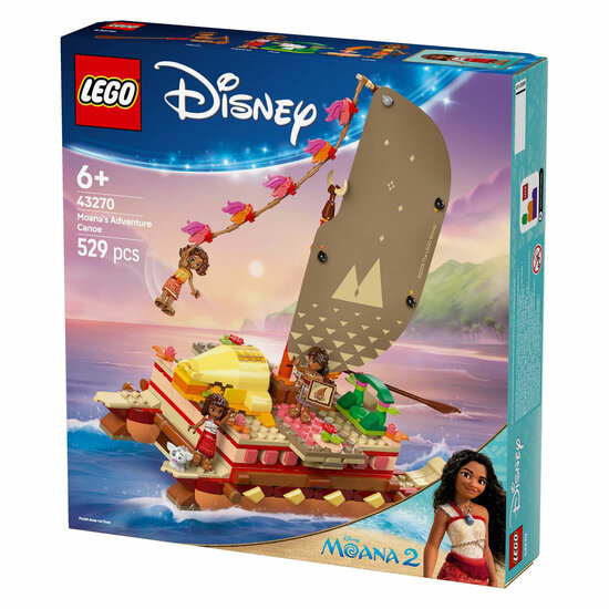 LEGO Disney Princess 43270 Vaiana's Avonturenkano - Foto 6