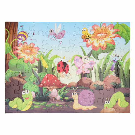 Legpuzzel Insecten Wereld, 63st. - Foto 6