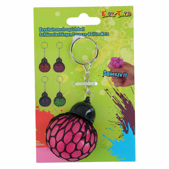Sleutelhanger Mesh Squish Bal - Foto 9