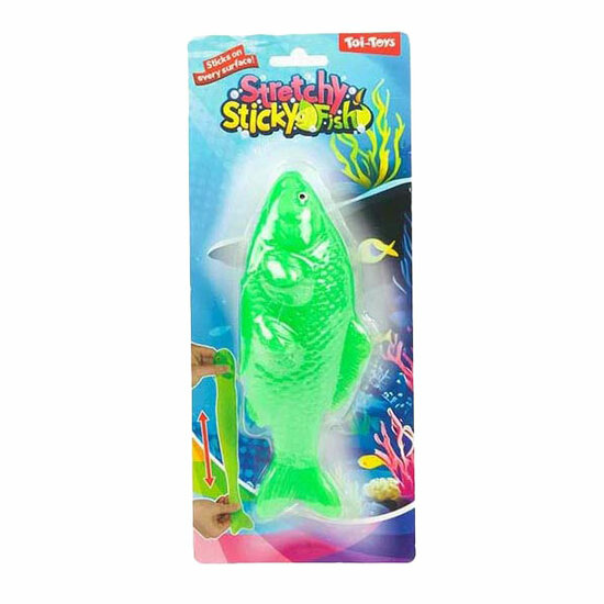 Fun Super Rekbare Kleverige Vis Neon Koi - Foto 6