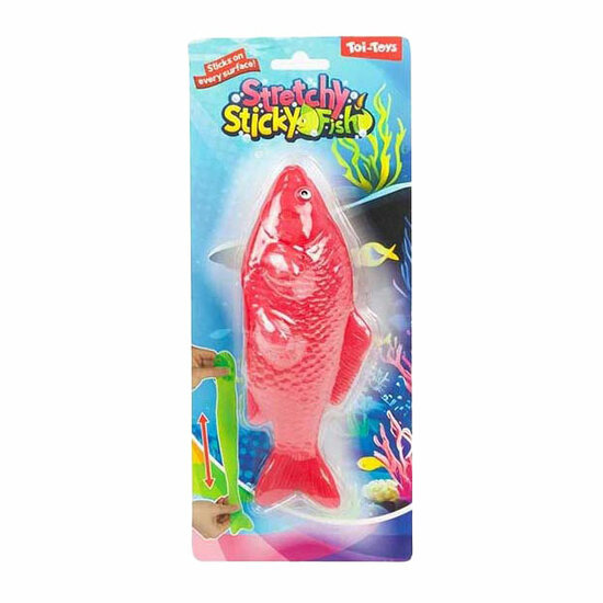 Fun Super Rekbare Kleverige Vis Neon Koi - Foto 7