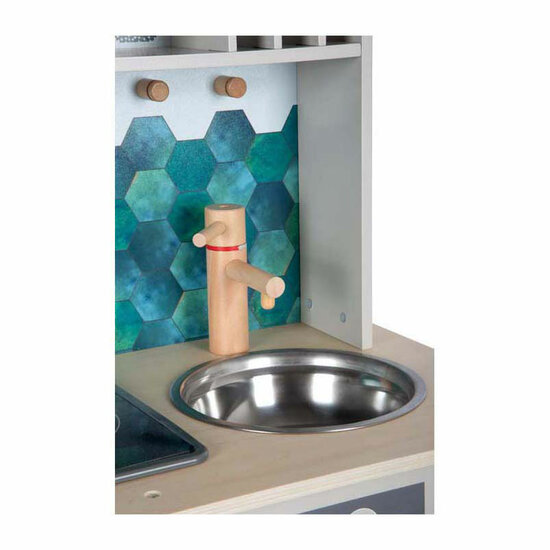 Small Foot - Houten Speelkeuken Tasty Grijs - Foto 11
