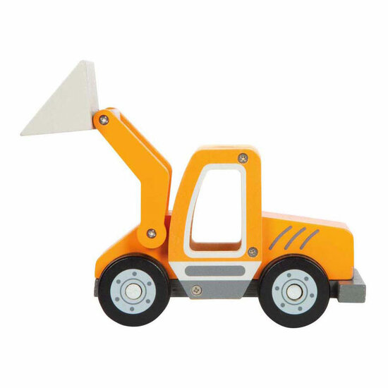 Small Foot - Houten Wiellader met Shovel - Foto 6